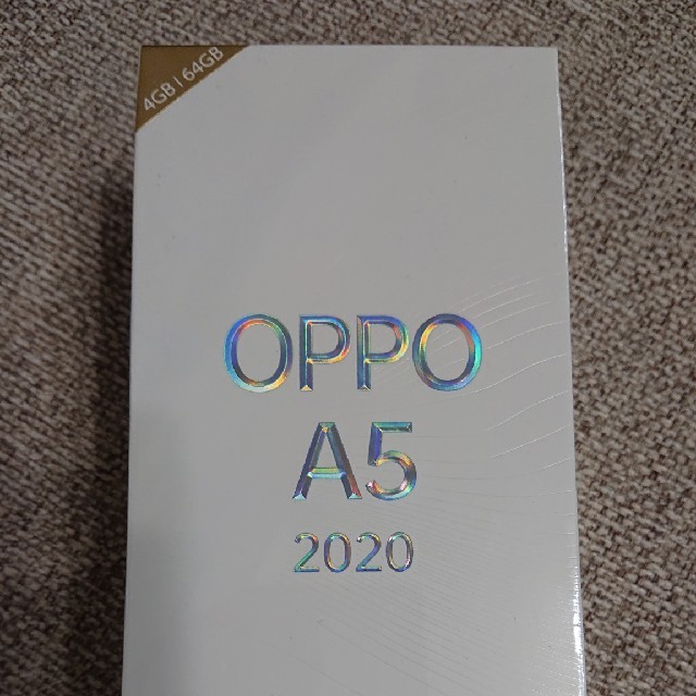 OPPO A5 2020 ブルー　SIMフリー 新品　未開封