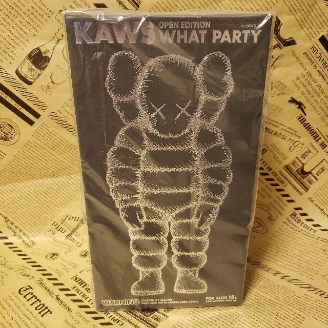 MEDICOM TOY(メディコムトイ)のKAWS What Party Figure BLACK エンタメ/ホビーのフィギュア(その他)の商品写真