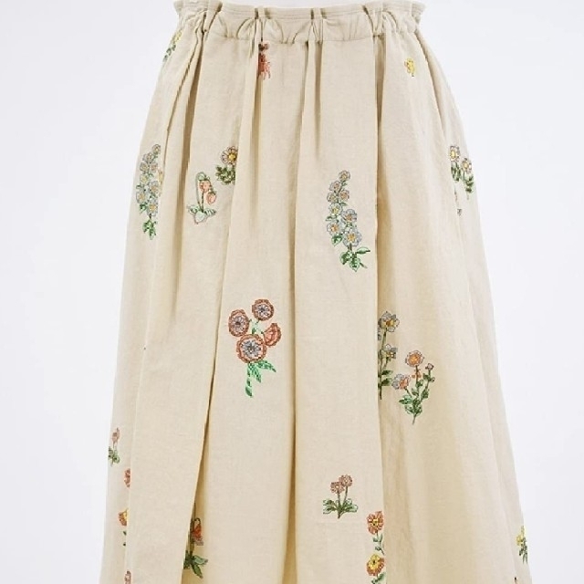 フランシュリッペ　刺繍スカート