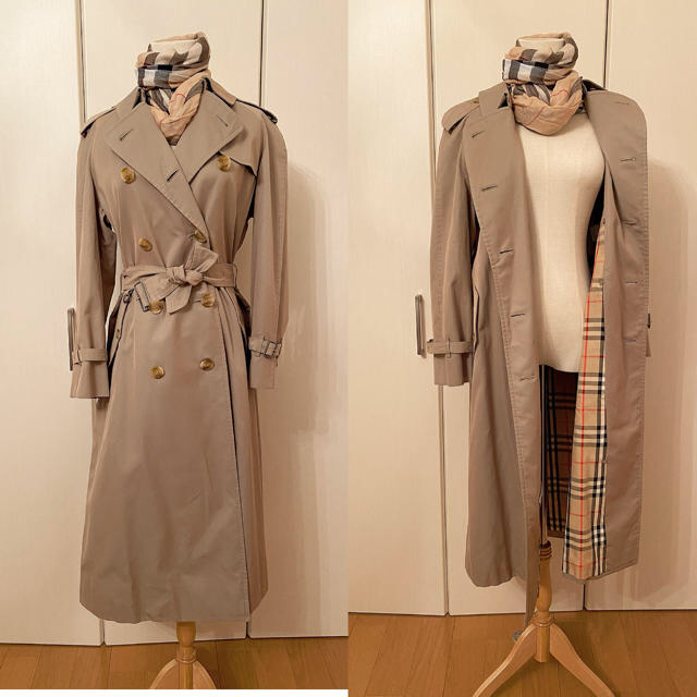 BURBERRY(バーバリー)のバーバリートレンチコート40ハニー色訳あり レディースのジャケット/アウター(トレンチコート)の商品写真