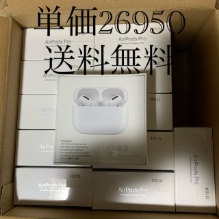 AirPods pro MWP22J/Aエアポッズプロ 12個(ヘッドフォン/イヤフォン)