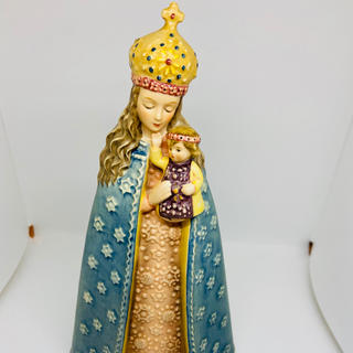 想像を超えての 超美品 ゲーベル社75th フンメル人形『聖母とイエス 