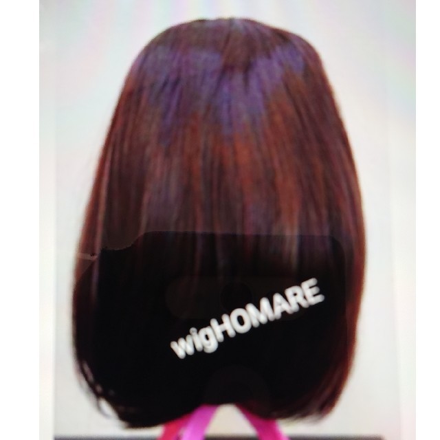 前髪パッツンショートボブ レディースのウィッグ/エクステ(ショートカール)の商品写真