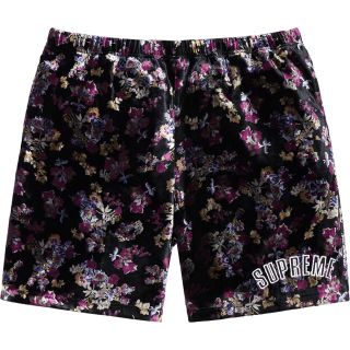 シュプリーム(Supreme)の　専用　supreme Floral Velour Short (ショートパンツ)