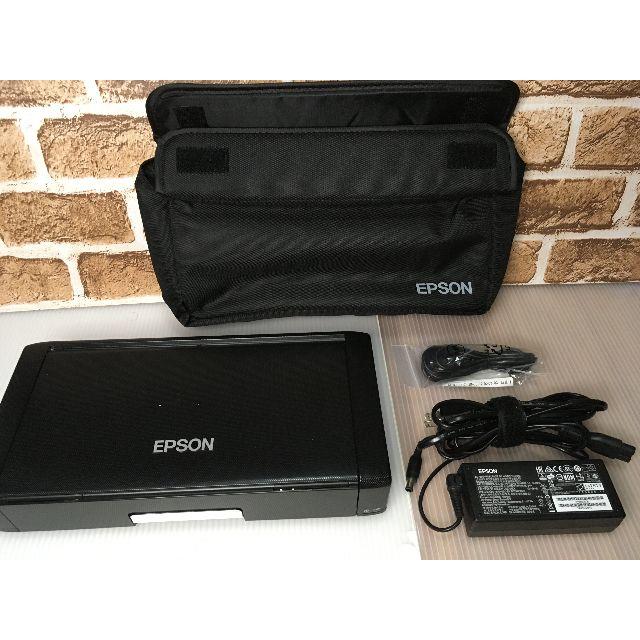 【作動確認済】EPSON PX S05B モバイルプリンター（ソフトケース付）