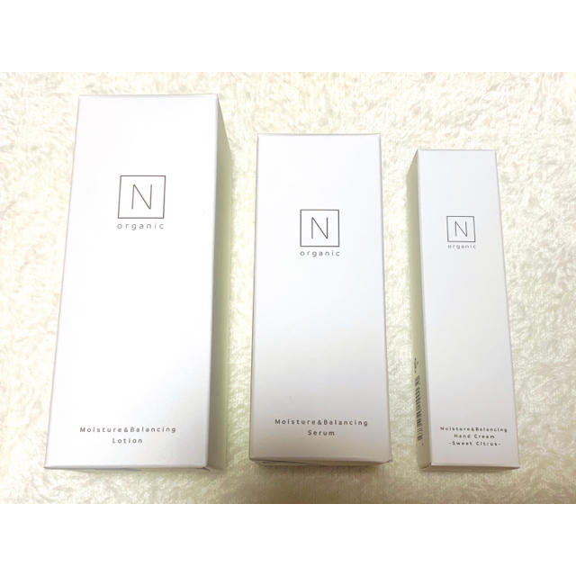 N organic モイスチュアバランシングローション&セラム&ハンドクリーム