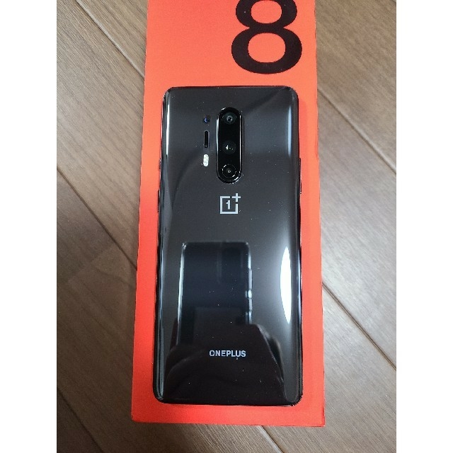 Oneplus 8 pro 12/256GB 黒色 IN2020スマホ/家電/カメラ