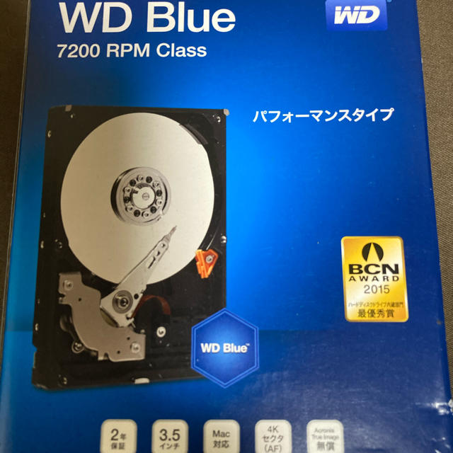 【新品】Western Digital HDD WD10EZEX ハードディスク スマホ/家電/カメラのPC/タブレット(PCパーツ)の商品写真