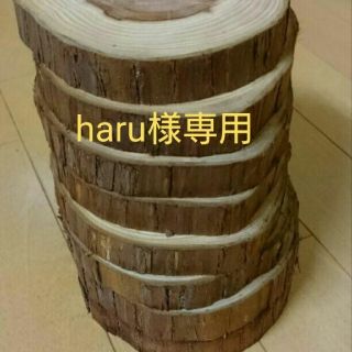 haru様専用  丸太 切り株輪切り(置物)