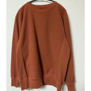 コモリ(COMOLI)の「値下げ」AURALEE オーラリー　スウェット　ブラウン　18aw(スウェット)