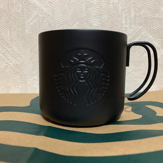 スターバックスコーヒー(Starbucks Coffee)のスタバ　ステンレスマグ　マットブラック　355ml(グラス/カップ)