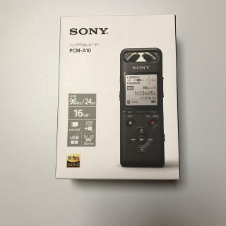 ソニー(SONY)のSONY PCM-A10C ハイレゾ対応リニアPCMレコーダー　16GB(その他)