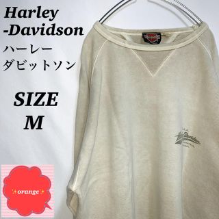 ハーレー(Hurley)の【希少】 ハーレー　ダビットソン　スウェット　プルオーバー　裏プリントあり(スウェット)