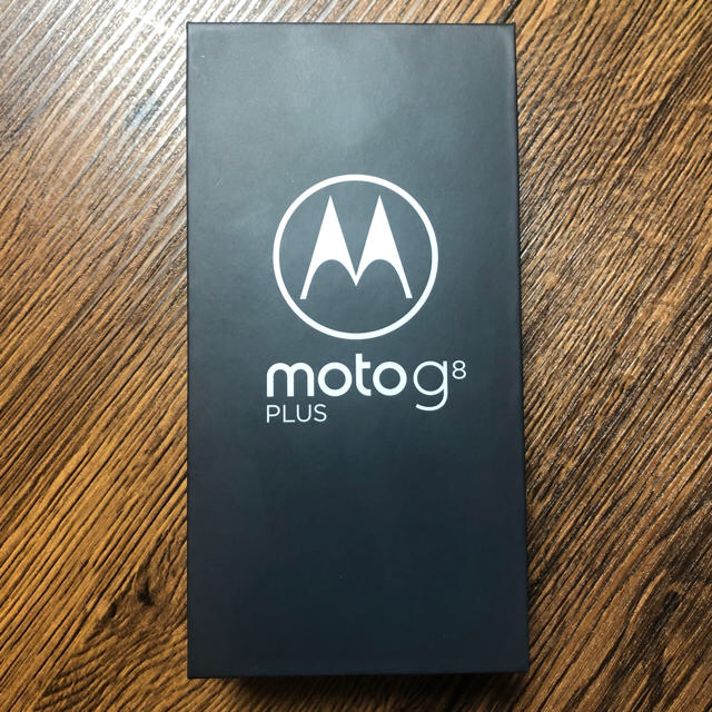 【新品未開封】moto g8 plus コズミックブルー