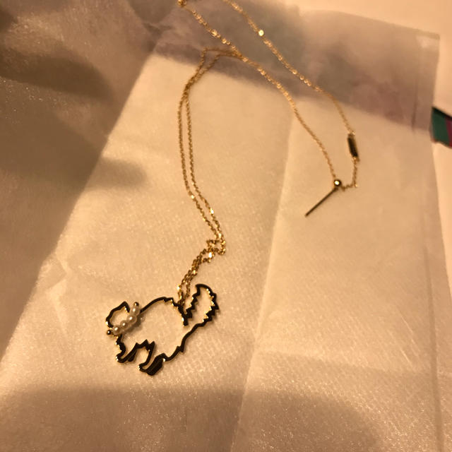 TASAKI(タサキ)の未使用　TASAKI 猫ネックレス　K18 レディースのアクセサリー(ネックレス)の商品写真