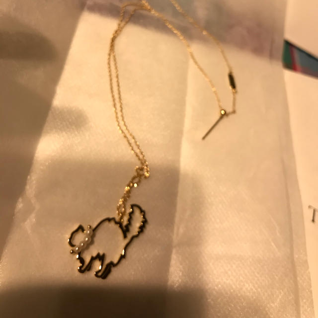 TASAKI(タサキ)の未使用　TASAKI 猫ネックレス　K18 レディースのアクセサリー(ネックレス)の商品写真