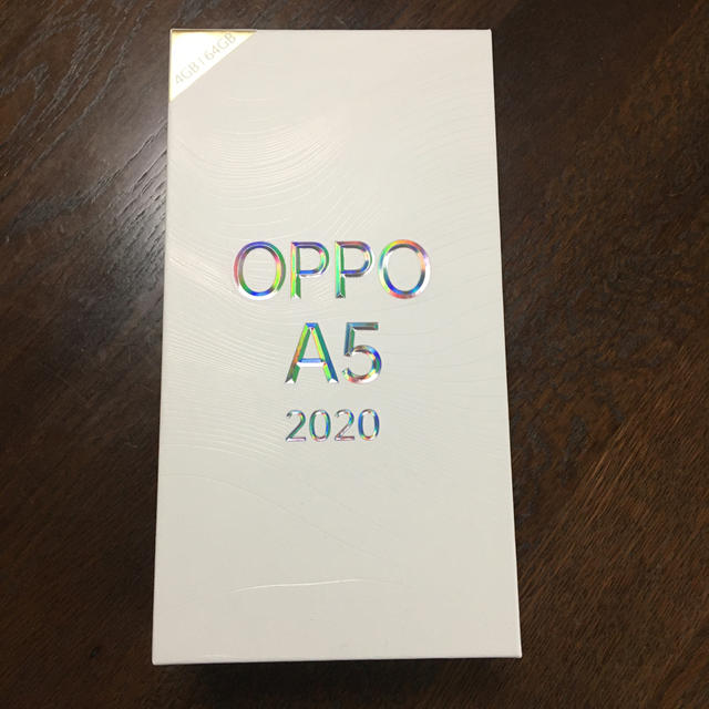 【新品未開品】SIMフリー OPPO A5 2020 グリーン