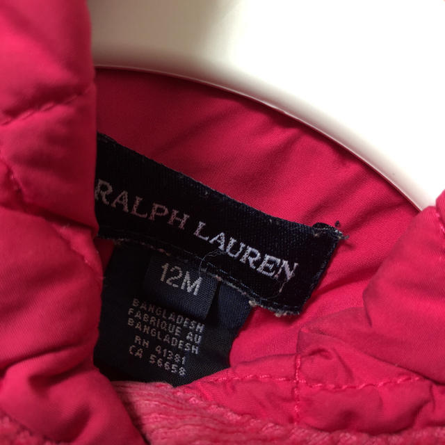 Ralph Lauren(ラルフローレン)の値下‼️ラルフローレン　アウター 12m キッズ/ベビー/マタニティのベビー服(~85cm)(ジャケット/コート)の商品写真