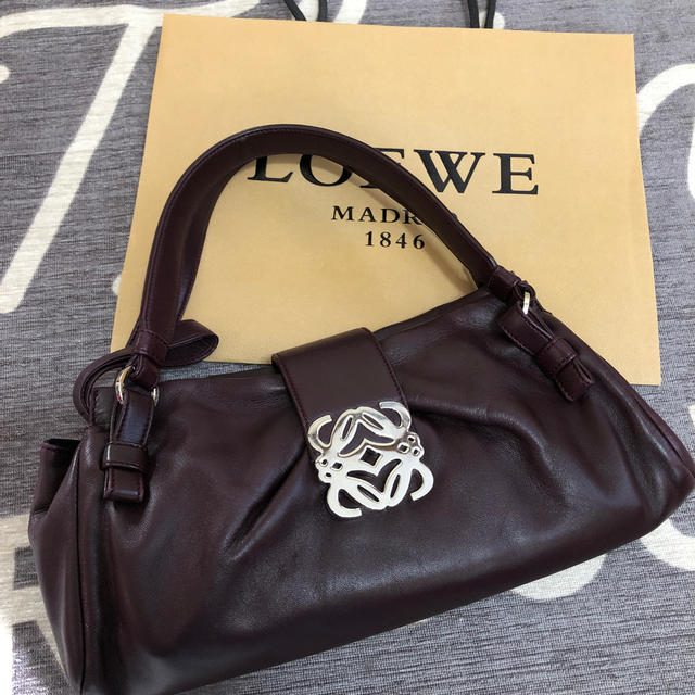 LOEWE - ロエベ　レザーハンドバック