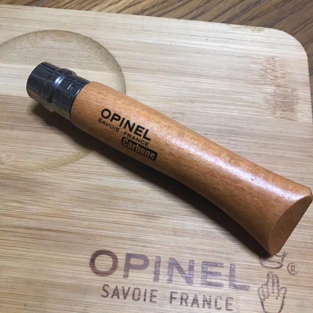 OPINEL(オピネル)のオピネル  Opinel No.10  カーボン 黒錆加工済み　綺麗 スポーツ/アウトドアのアウトドア(調理器具)の商品写真