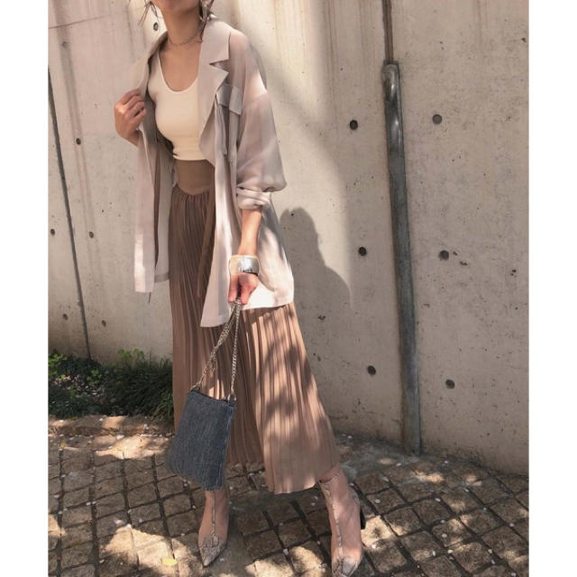 ロングスカート Ameri VINTAGE - ameri vintage 3way pleats skirt