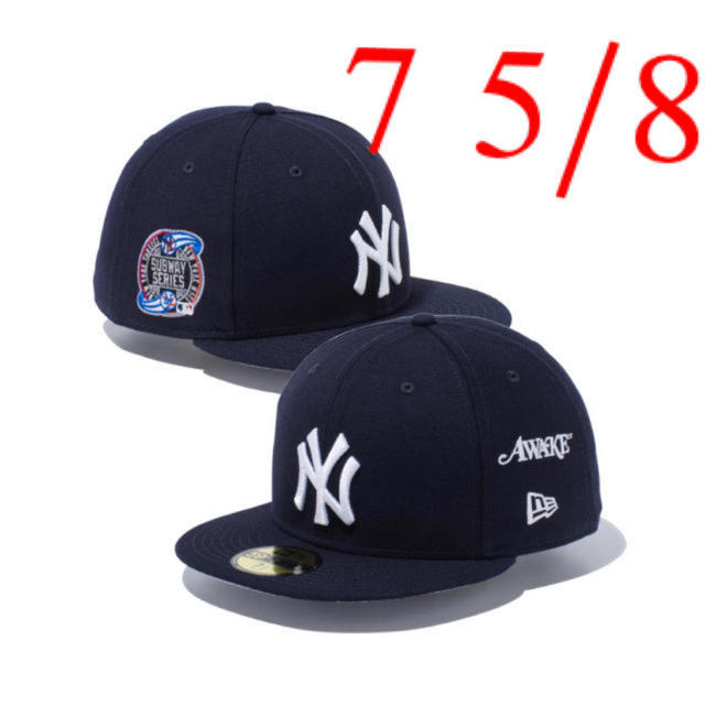 帽子59FIFTY AWAKE NY ニューヨーク・ヤンキース サブウェイシリーズ