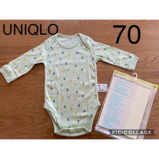 ユニクロ(UNIQLO)のユニクロ BABY  ロンパース（ツリー）ボディスーツ(ロンパース)