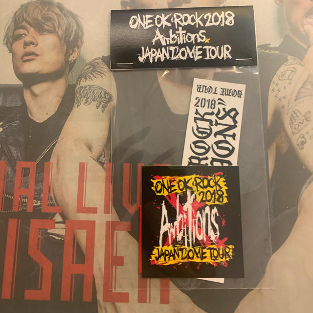 ONE OK ROCK(ワンオクロック)のONE OK ROCK ステッカー その他のその他(その他)の商品写真