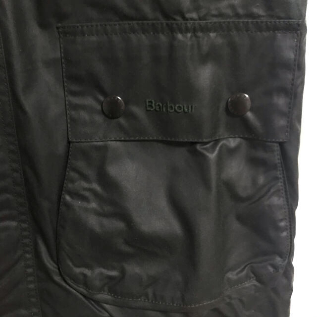 1点 新品 Barbour Border Sage 38 バブアー ボーダー