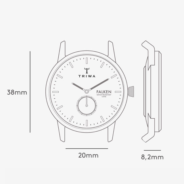 SKAGEN(スカーゲン)の新品未使用 トリワ コーラル ファルケン 時計 定価27,500円 クォーツ レディースのファッション小物(腕時計)の商品写真