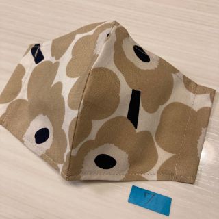 マリメッコ(marimekko)の立体　インナーマスク　ベージュ7(その他)