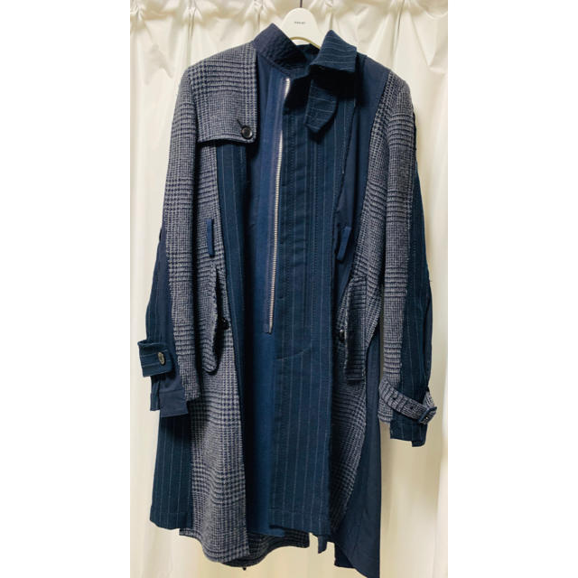 sacai メンズドッキングコート