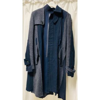 サカイ(sacai)のsacai メンズドッキングコート(ステンカラーコート)