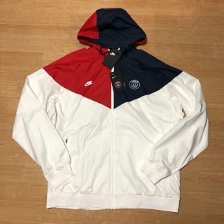 ナイキ(NIKE)の未使用 NIKE PARIS SAINT-GERMAIN トリコロール パーカー(パーカー)