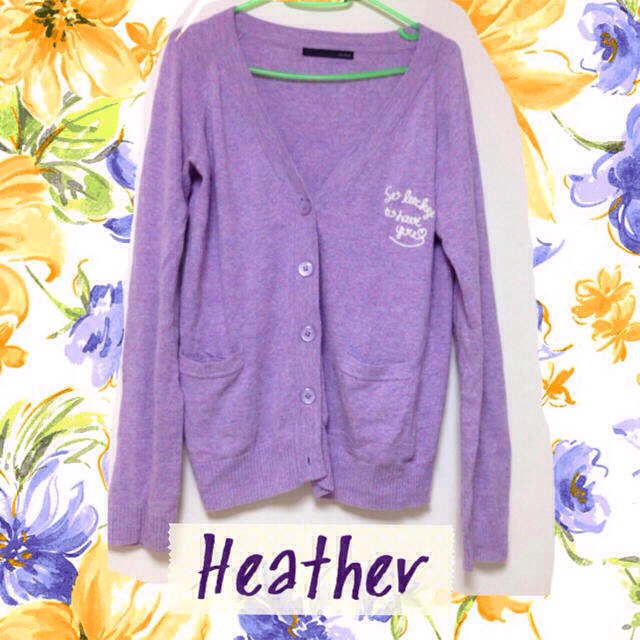 heather(ヘザー)の＊プロフ必読＊様 お取り置き商品 レディースのトップス(カーディガン)の商品写真