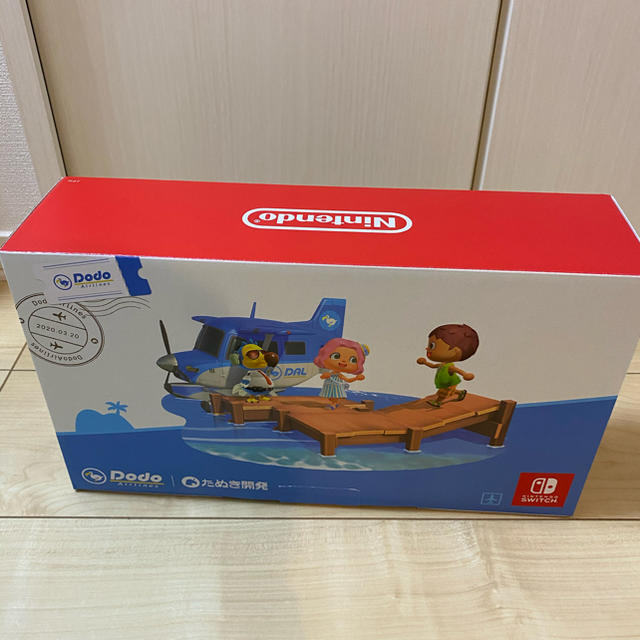 Nintendo Switch(ニンテンドースイッチ)の新品　あつまれどうぶつの森 Nintendo Switch本体 同梱版 セット エンタメ/ホビーのゲームソフト/ゲーム機本体(家庭用ゲームソフト)の商品写真