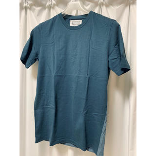 マルタンマルジェラ(Maison Martin Margiela)のマルジェラ　背面切り返しTシャツ（ペトロール）(Tシャツ/カットソー(半袖/袖なし))