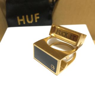 ハフ(HUF)のhuf ハフ stash ring gold  リング アクセサリー ストリート(リング(指輪))