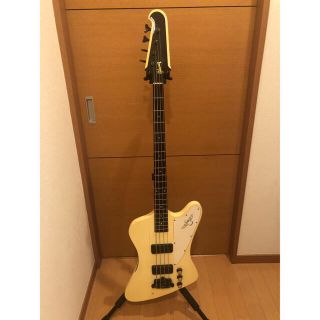 激鳴り ギブソンサンダーバード 希少クラシックホワイト Gibsonbass