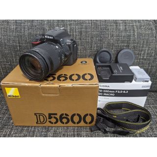 ニコン(Nikon)のさとうさま専用Nikon D5600+SIGMA18-200mmF3.5-6.3(デジタル一眼)