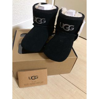 アグ(UGG)のUGG アグ　ベビー　キッズ　ムートンブーツ　12.5cm ブラック　黒(ブーツ)