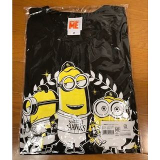 リーグ優勝記念品★ソフトバンクホークス×ミニオンコラボＴシャツ(応援グッズ)