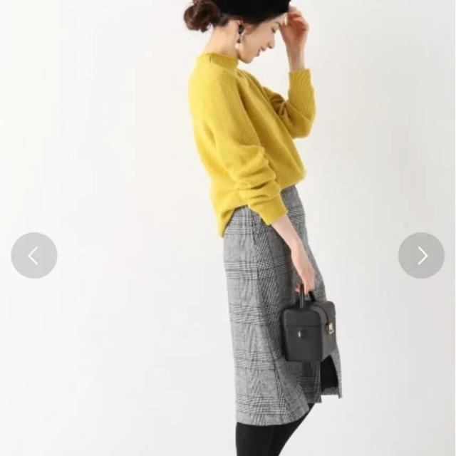 SLOBE IENA(スローブイエナ)の♡SLOBE IENA  グレンチェックスカート ♡ レディースのスカート(ひざ丈スカート)の商品写真