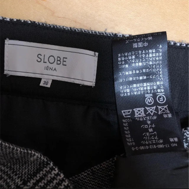 SLOBE IENA(スローブイエナ)の♡SLOBE IENA  グレンチェックスカート ♡ レディースのスカート(ひざ丈スカート)の商品写真