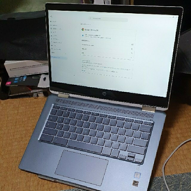 HP(ヒューレットパッカード)のてぃらいみ様専HP Chromebook x360 14 スーペリアモデル i3 スマホ/家電/カメラのPC/タブレット(ノートPC)の商品写真