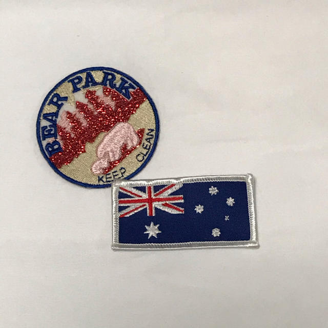 オーストラリア　ワッペン  国旗　ベアーパーク エンタメ/ホビーのコレクション(その他)の商品写真