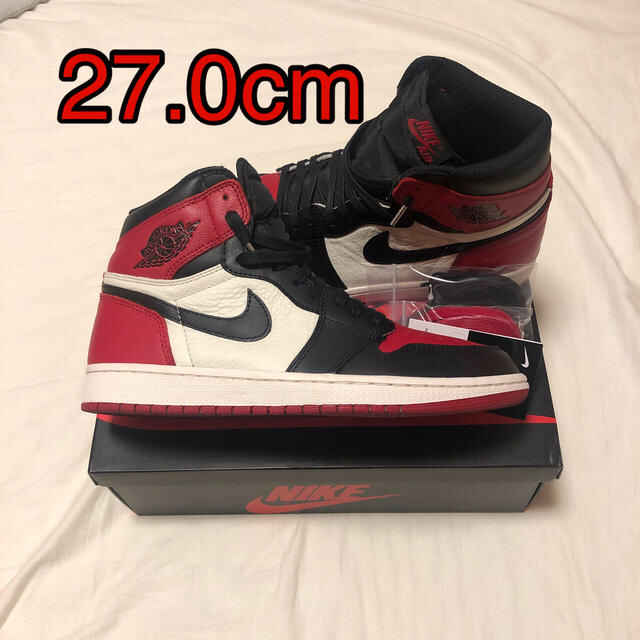 スニーカーNIKE AIR JORDAN 1 RETRO HIGH OG 27.0cm