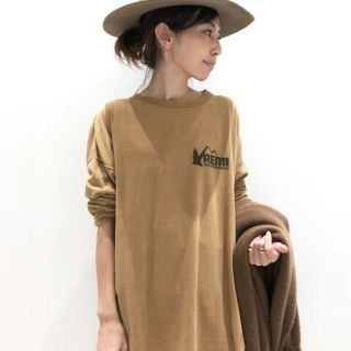 アパルトモンドゥーズィエムクラス(L'Appartement DEUXIEME CLASSE)のアパルトモン REMI RELIEF/レミレリーフPrint L/S Tee(カットソー(長袖/七分))