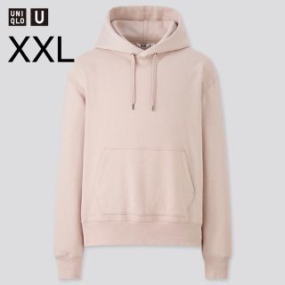 ユニクロ(UNIQLO)のUNIQLOU パーカー　PINK XXL ユニクロユー　ピンク(パーカー)