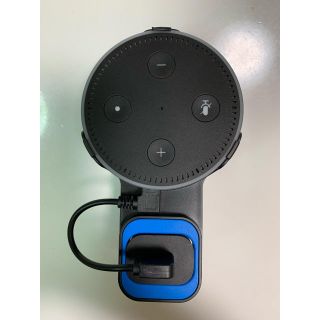 echo dot ウォールマウント ＋　echo dot第2世代本体(スピーカー)